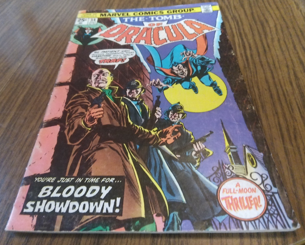 The Tomb Of Dracula #34 July 1975 Marvel Comics